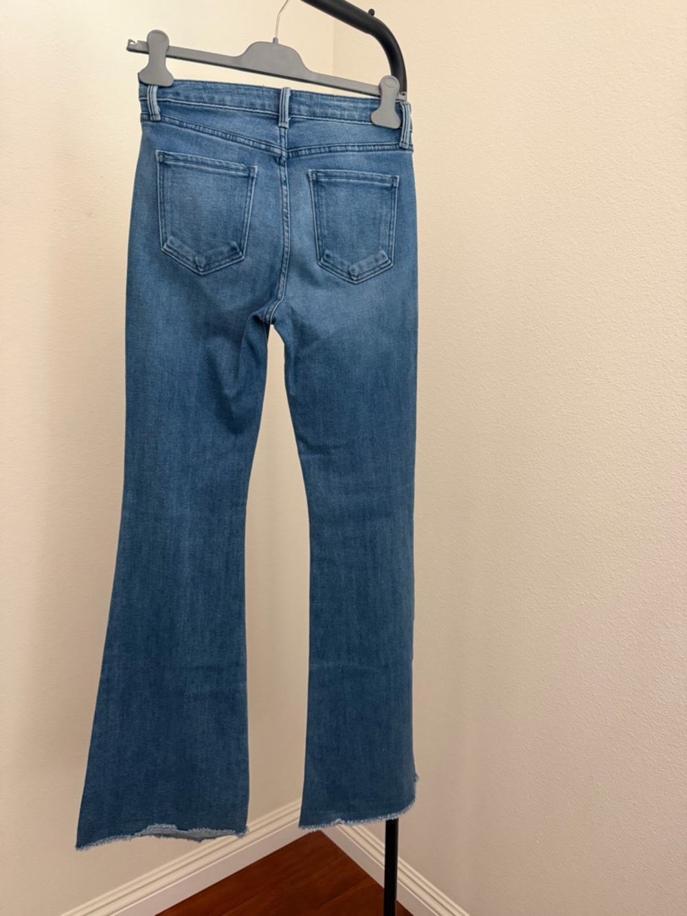 Just Black Medium Blue High-Rise Flare Jeans size 27 - Picture 4 of 6
